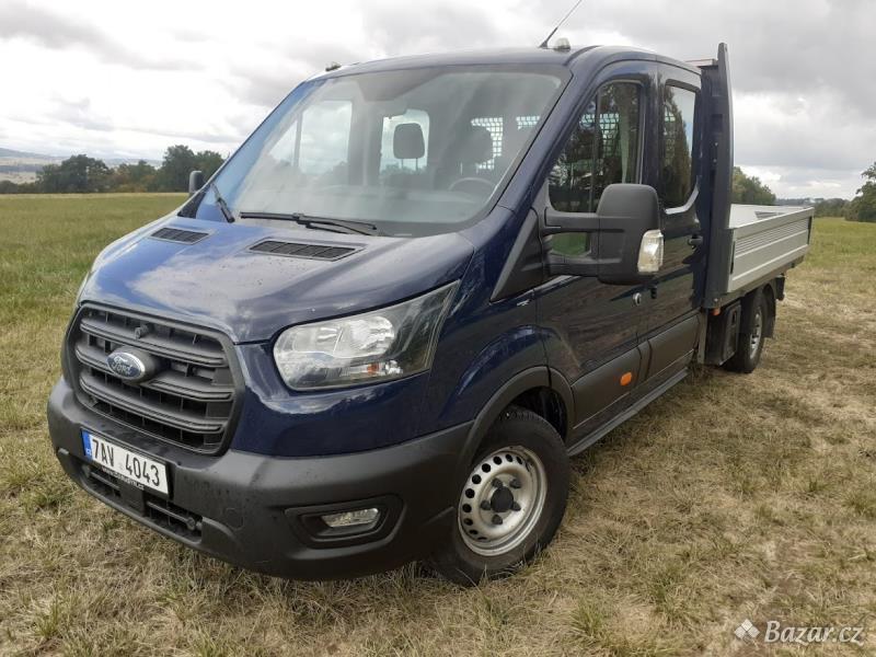 Ford Transit 2,0 TDCi Valník+7 míst+ČR+výbava+TZ-DPH