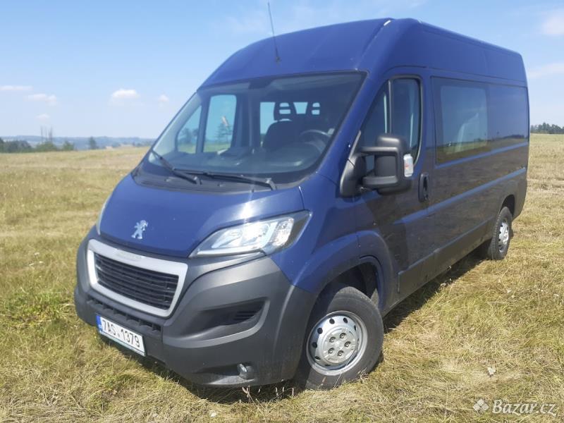 Peugeot Boxer 2,0 HDI 6 míst+AC+nezávislé topení-DPH