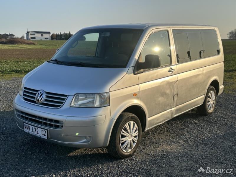 Volkswagen Transporter 1,9 tdi 9mist tažné 2200 kg