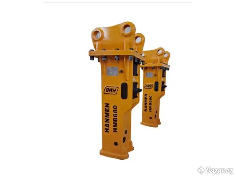 Hydraulické kladivo Hanmen, HMB680, JCB upínání