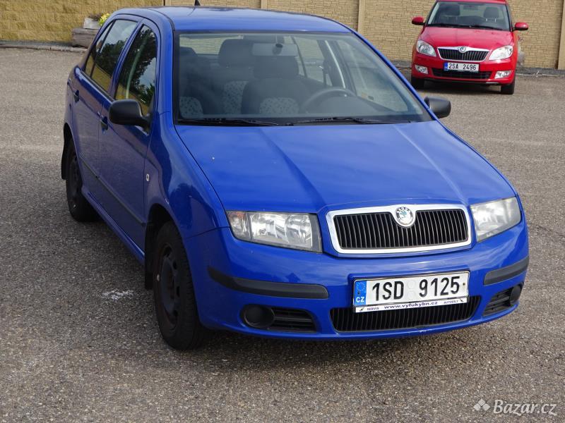 Škoda Fabia 1.2i r.v.2006 1.Majitel Koupeno v ČR