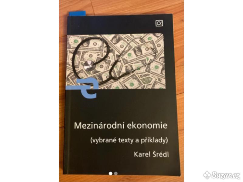 Mezinárodní  ekonomie  Karel Šrédl