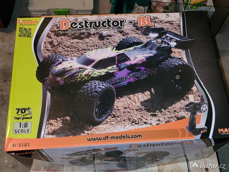 RC model Destructor BL - 1:8 Truggy brushles waterproof