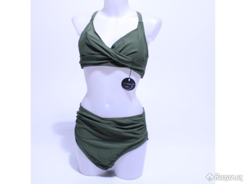 Dámské bikiny Mooncore khaki vel. XL