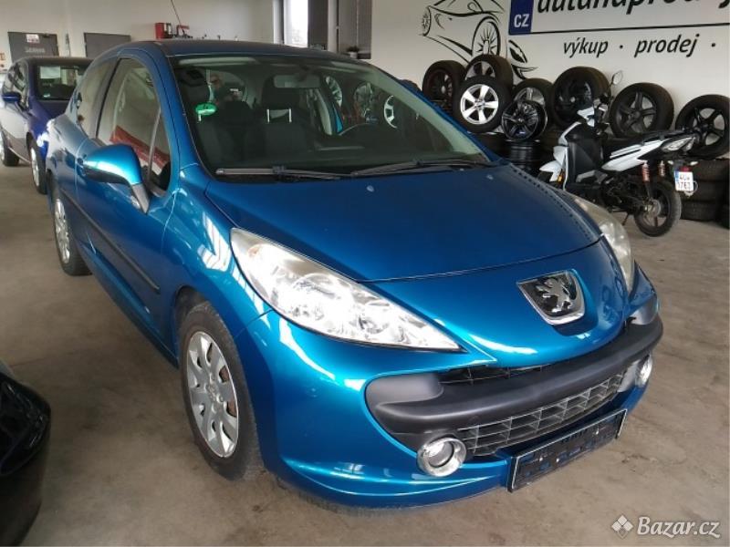 Peugeot 207 1,4I,65KW,AUTOMAT,KLIMA,NAVI