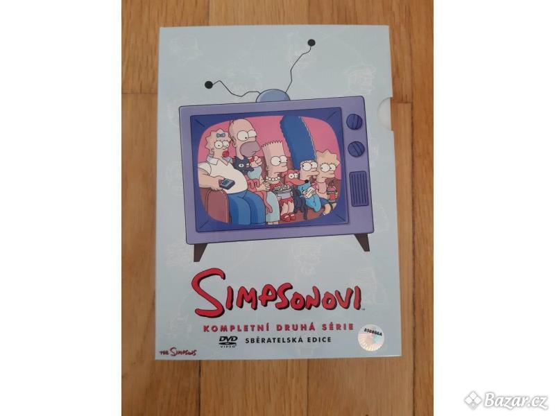 Simpsonovi - kompletní 2. série na DVD (originál)