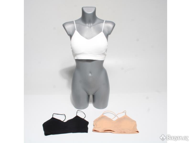 Dámská podprsenka Boao Camisole Bandeau 3 ks