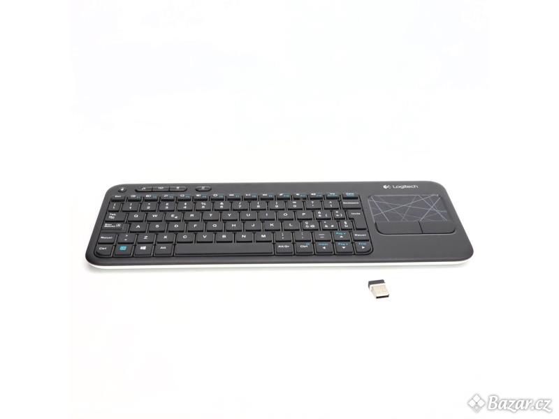 Bezdrátová klávesnice Logitech K400Plus