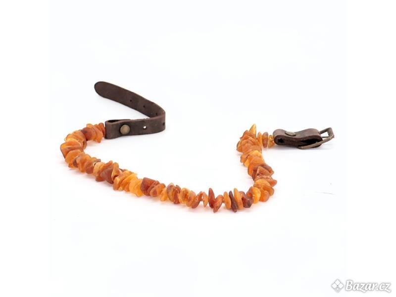 Obojek Baltic Amber Land ‎35-40cm