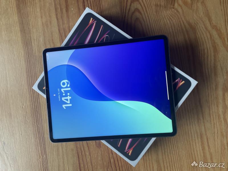 iPad Pro 12,9" (2022) M2 256GB – Perfektní stav + kryt zdarma