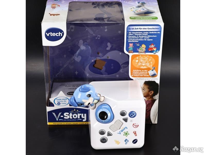 Dětský hudební projektor Vtech V-Story modrý