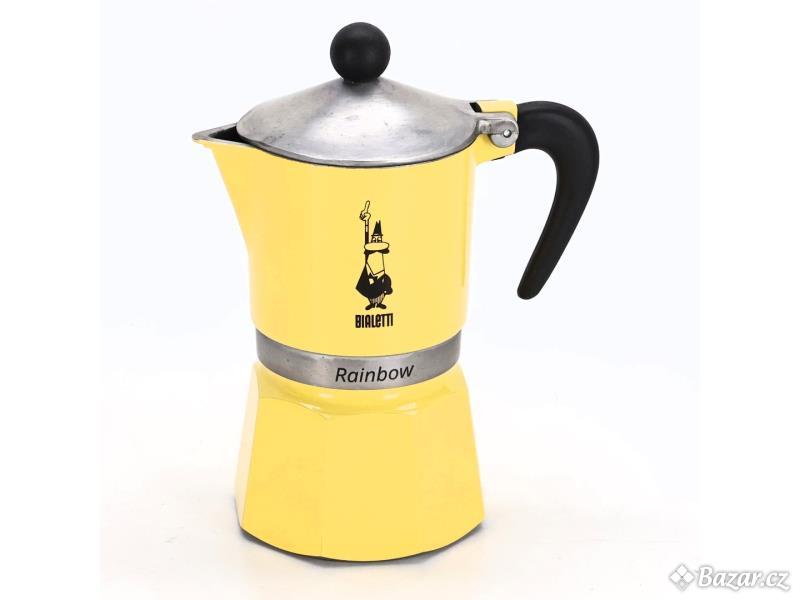 Moka konvice Bialetti Rainbow žlutá, 3 šálky