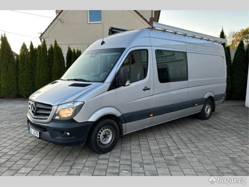 Užitkový vůz Mercedes-Benz Sprinter 316CDI 120KW L3H2 SPANÍ GARÁŽ