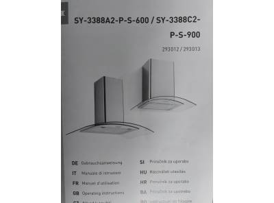 Obrázek k inzerátu: Digestoř  SY-3388A2-P-S-600