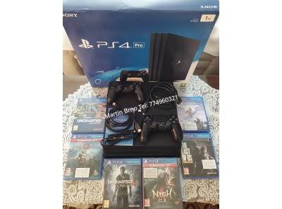 Obrázek k inzerátu: Playstation 4 (PS4) PRO 1TB + 2ovladače - TOP STAV