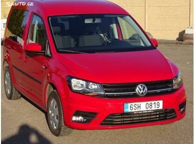 VW Caddy 2.0 TDI r.v.2016 (75 kw) koupeno v ČR (DPH)